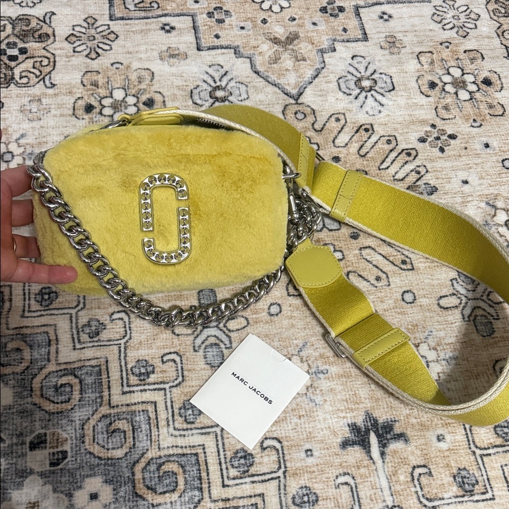 Marc Jacobs Yellow Crossbody Bag NWOT